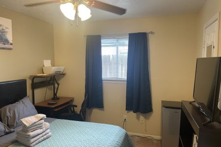 Bleu Skies room